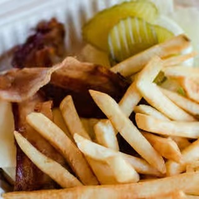 Bacon & Cheese Burger.