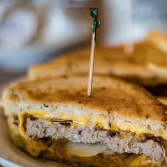 Beef Melt Sandwich.