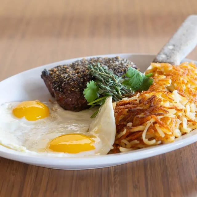 Steak & Eggs.
