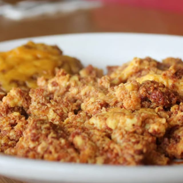 Huevos Con Chorizo.