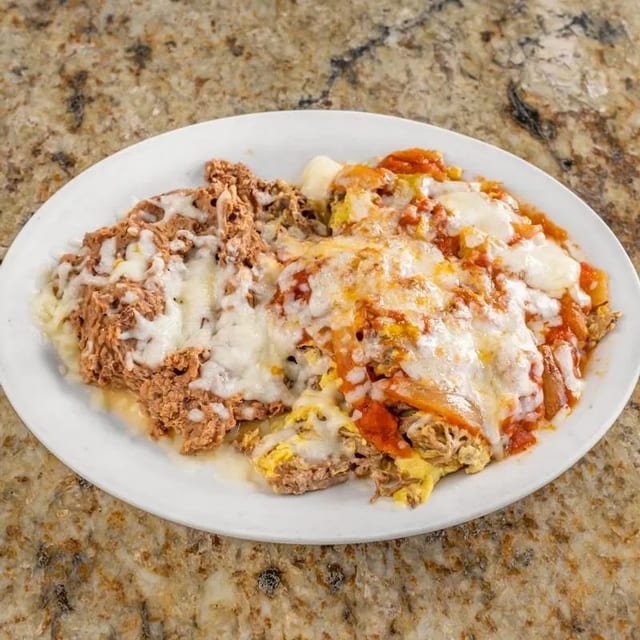 Machaca Breakfast.
